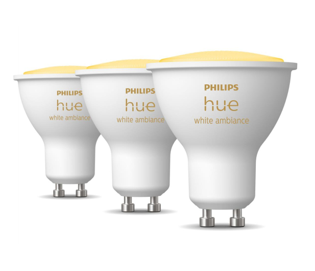 Philips Hue White ambiance Inteligentna Żarówka 3xGU10 - 709751 - zdjęcie 2